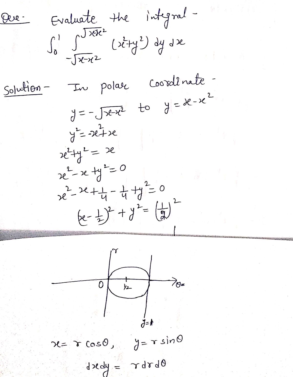 Advanced Math homework question answer, step 1, image 1